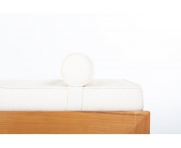 Daybed in elm with beige terry fabric edition Maison Regain 1980