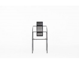 Mario Botta chairs model Quinta edition Alias 1985 set of 4