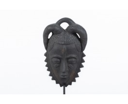 Masque en céramique design africain 1960