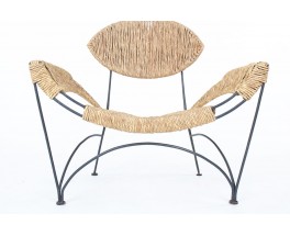 Fauteuils Tom Dixon modèle Banana édition Cappellini 1980 set de 2