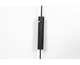 Counterweight wall lamp in metal and brass, Arlus edition 1950