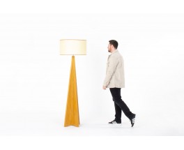 Floor lamp model Helios in oak Collection Galerie44