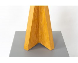 Table lamp model Helios in oak Collection Galerie44