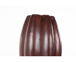 Vase large model in Macassar ebony 1950