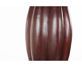 Vase large model in Macassar ebony 1950