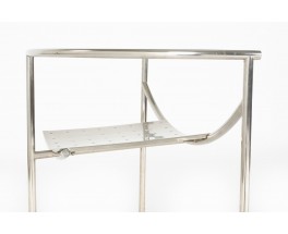 Philippe Starck armchair model Dr Sonderbar chrome edition XO 1983