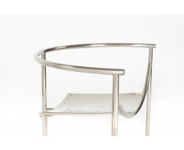 Philippe Starck armchair model Dr Sonderbar chrome edition XO 1983