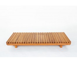 Pierre Chapo bench model L07 in elm 1980