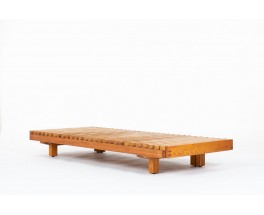 Pierre Chapo bench model L07 in elm 1980