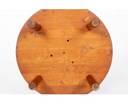 Table basse Pierre Chapo modèle T02 en orme 1963