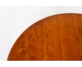 Table basse Pierre Chapo modèle T02 en orme 1963