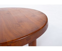 Table basse Pierre Chapo modèle T02 en orme 1963