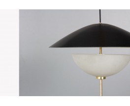 Pierre Disderot pendant light model 3040 with counterweight 1952