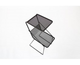 Mathieu Mategot side table in perforated metal 1950