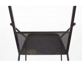 Mathieu Mategot side table in perforated metal 1950