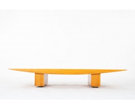 Table basse Gilles Derain modèle Sushi édition Lumen Center 1990