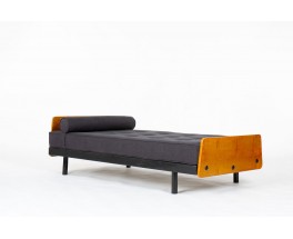 Jean Prouve Daybed model SCAL 452 steel and ash 1950