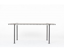 Table de repas Philippe Starck modèle Joe Ship édition 3 Suisses 1982