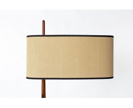 Floor lamp model Giraffe Tablet in teak edition Rispal 1960