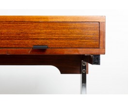 Florence Knoll desk in rosewood edition Knoll International 1970