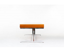 Bureau Florence Knoll en palissandre édition Knoll International 1970