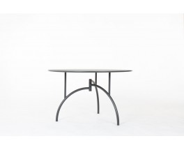 Table de repas ronde Philippe Starck modèle Tippy Jackson édition Aleph 1982