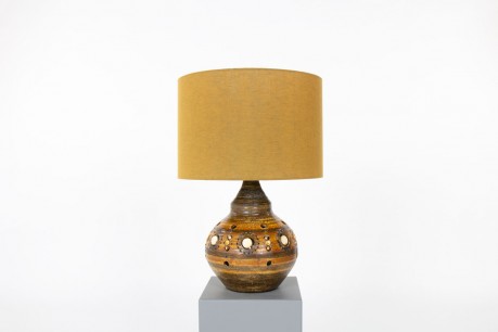 Georges Pelletier table lamp in ceramic 1960