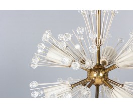 Emil Stejnar pendant light model Snowball edition Rupert Nikoll 1960