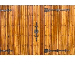 Sideboard in rattan 1950