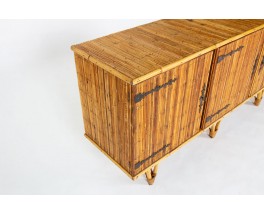 Sideboard in rattan 1950