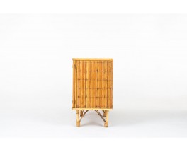 Sideboard in rattan 1950