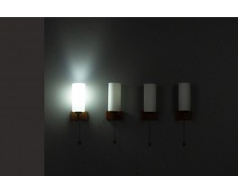 Osten Kristiansson wall lights edition Luxus 1960 set of 4