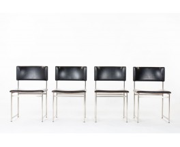 Cees Braakman chairs model SM08 edition USM Pastoe 1960 set of 4