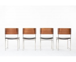 Cees Braakman chairs model SM08 edition USM Pastoe 1960 set of 4